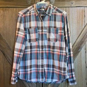 Women’s North Face Plaid Shirt